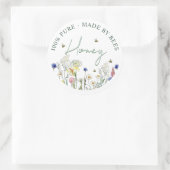 Honing Wildflower Meadow Bee Groen Label Bloem (Tas)