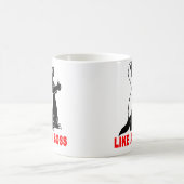 Honingbaasje, als een baas koffiemok (Center)