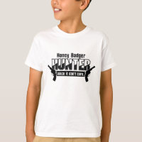 Honingbadger Hunter-shirt - kies stijl en kleur