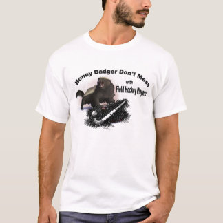 Honingbadger Niet met veldmuziekkers T-shirt