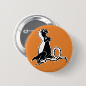 Honingbadger Ronde Button 5,7 Cm (Voorkant /achterkant)