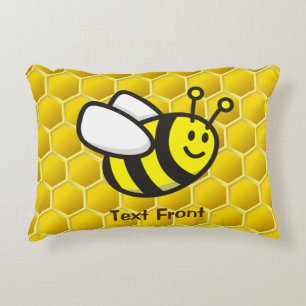 Honingbee Cartoon Accent Kussen