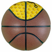 Honingbee Cartoon Basketbal (Rechts)
