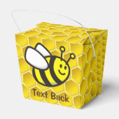 Honingbee Cartoon Bedankdoosjes (Achterkant)