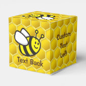 Honingbee Cartoon Bedankdoosjes (Achterkant)