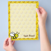 Honingbee Cartoon Flyer (Hand)