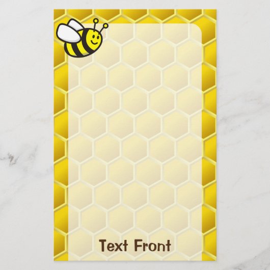 Honingbee Cartoon Flyer (Voorkant)