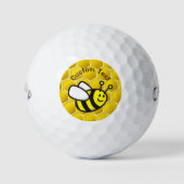 Honingbee Cartoon Golfballen (Voorkant)