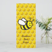 Honingbee Cartoon Kaart (Staand voorkant)
