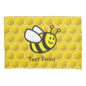 Honingbee Cartoon Kussensloop (Voorkant)