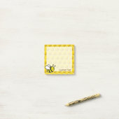 Honingbee Cartoon Post-it® Notes (Op bureau)