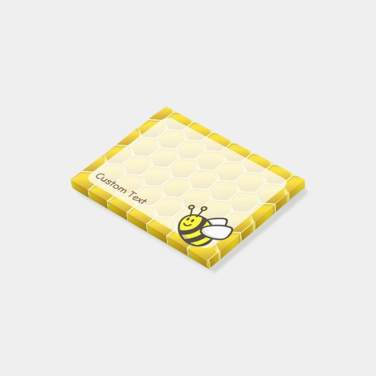 Honingbee Cartoon Post-it® Notes (Schuin)