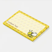 Honingbee Cartoon Post-it® Notes (Schuin)