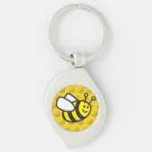 Honingbee Cartoon Sleutelhanger (Voorkant)