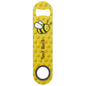 Honingbee Cartoon Speed Flessenopener (Achterkant)
