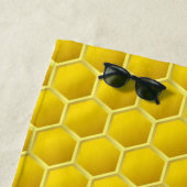 Honingbee Cartoon Strandlaken (In situ)