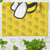 Honingbee Cartoon Theedoek (Gevouwen)