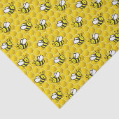 Honingbee cartoon tissuepapier (Detail)