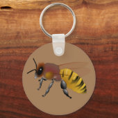 Honingbee Sleutelhanger (Achterkant)
