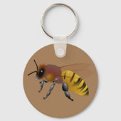 Honingbee Sleutelhanger (Achterkant)