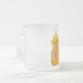 HoningBeer Matglas Koffiemok (Voorkant links)