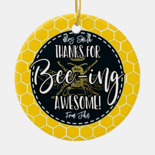 honingbij bedankt dat je geweldige vriend bent en keramisch ornament