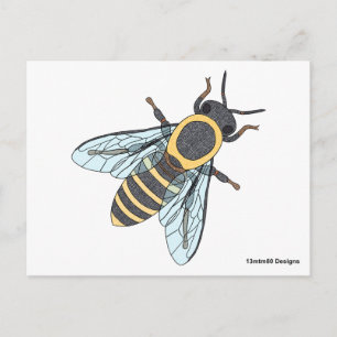 Honingbij - Briefkaart
