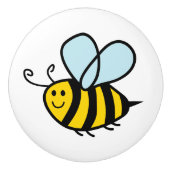 Honingbij cartoon deur en lade pull knoppen (Voorkant)