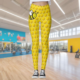 Honingbij Cartoon Leggings