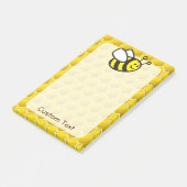Honingbij Cartoon Post-it® Notes (Schuin)