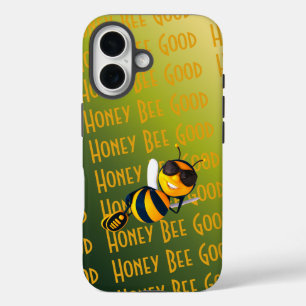 Honingbij Dankbaar Grafisch Met Attitude iPhone 16 Hoesje