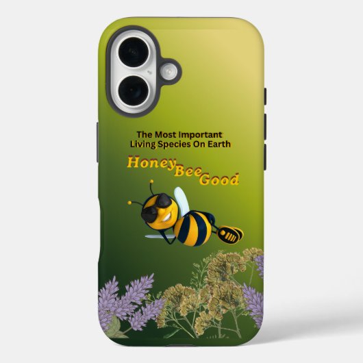 Honingbij Goede Bij Grafisch Met Een Attitude Case-Mate iPhone Case (Achterkant)