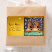 HONINGBIJ, IMKER / bijenstal, imkersbenodigdheden Etiket (Insitu)