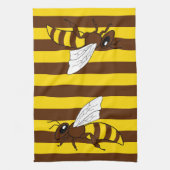 Honingbij keukenhanddoek (Verticaal)