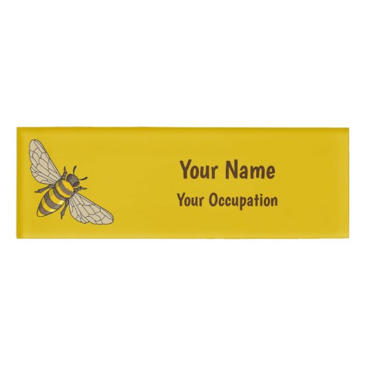 Honingbij Name Tag (Voorkant)