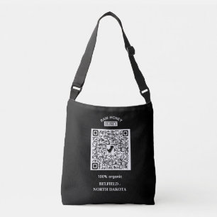 Honingbij Oude Familienaam & Retouradres Crossbody Tas