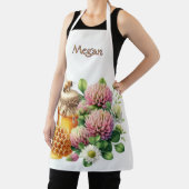 Honingbij rode klaver Jouw naam Schort (Insitu)