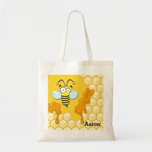 Honingbij Tote Bag (Voorkant)