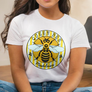 Honingbije Bumblebee Queen Bee Honey   Gepersonali T-shirt