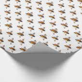 Honingbijen Cadeaupapier (Hoek)