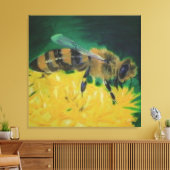 Honingbijen Canvas Afdruk (Insitu (Woonkamer))