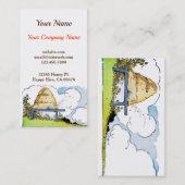  honingbijen en aangepaste Visitekaartje voor bije (Voorkant / Achterkant)