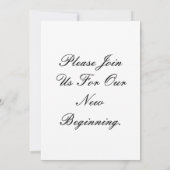 Honingbijen en Cherry Blossom Invitation Kaart (Achterkant)