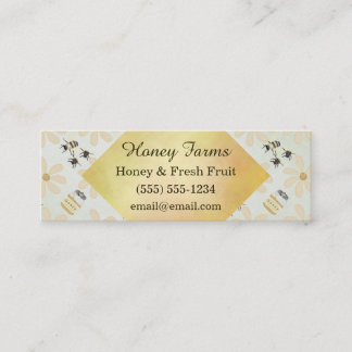 Honingbijen en -katten mini visitekaartje