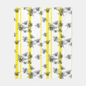 Honingbijen! Fleece Blanket Deken (Voorkant)