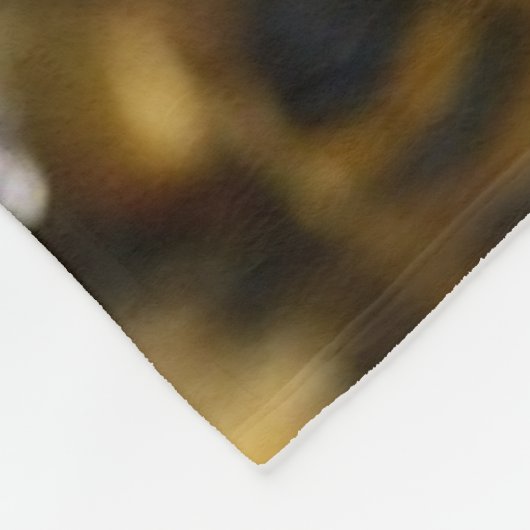 Honingbijen, griesmeel fleece deken (Hoek)