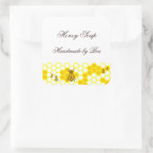 Honingbijen Honeycomb Aangepaste zeep Label Sticke (Tas)