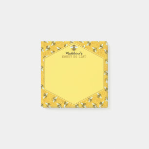 Honingbijen Honeycomb Bumble Bee Honey Do List Aan Post-it® Notes