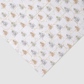 Honingbijen Honeycomb Tissuepapier (Detail)