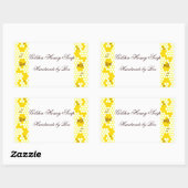 Honingbijen, honingraat, aangepaste Stickers voor (Vel)